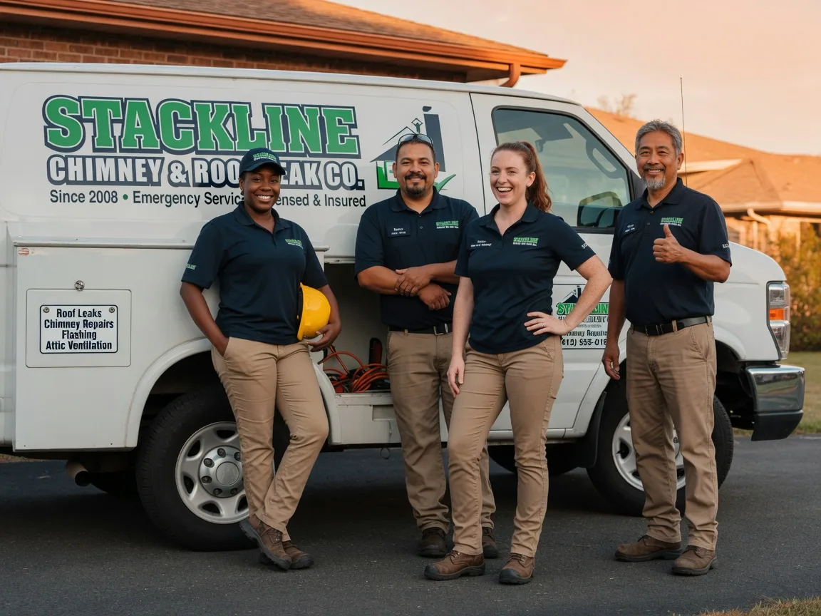 Chimney flashing repair company in Mccomb, MS